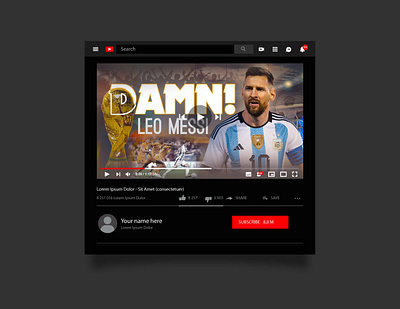 YouTube Thumbnail Design advert branding business corporate creative design flyer illustration youtube thumbnail