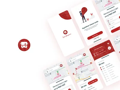 Trans Banyumas Apps UI Design app apps banyumas branding dailyui design designer grapicdesign illustration indonesia jawa logo purwokerto trans ui ux vector
