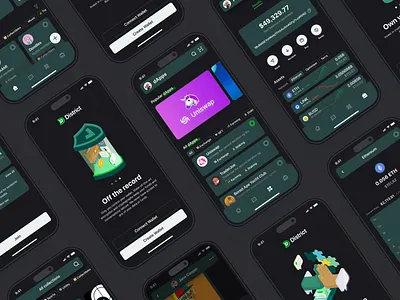District - mobile app for crypto & NFT communities app app design community crypto ios mobile mobile app mobile app design mobile design nft nft collection nfts phenomenon product product design ui ui design uxui web web3