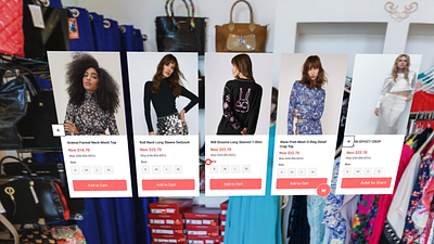 AR-Fashion Store - Figma animation ar visual vr