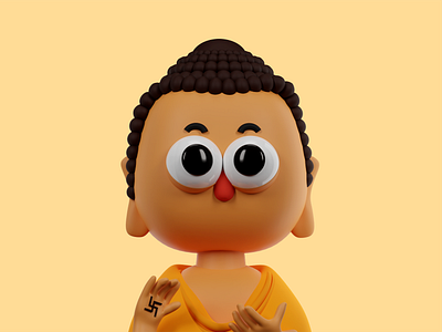 Budha 3d 3dcharacter 3dmodel 3dmodelling blender3d budha god india indiangod