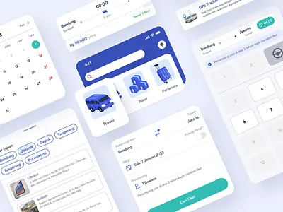 UI Components Travel App travel travel app ui ui kit