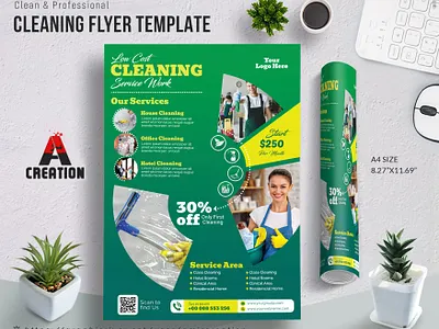 Cleaning Services Flyer product promotion
