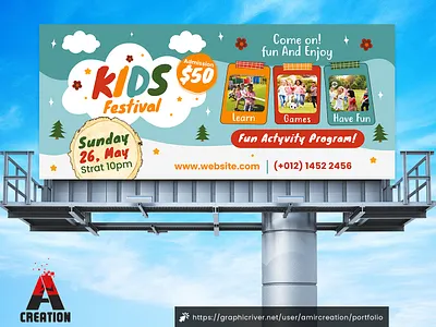 Kids Activities | Kids Festival Billboard junior