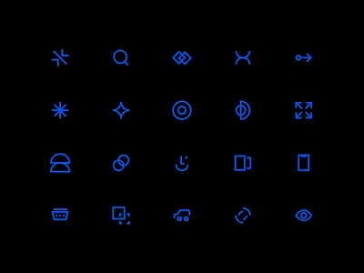ICON SET / PB.23 / HMA design icon icon set interface product design ui