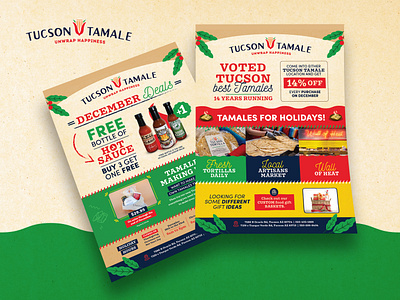 Tamale Flyer Design branding food graphic design print