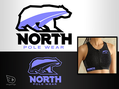Logo concepts - active wear bear chipdavid design dogwings drawing illustration logo north pole sportswear vector