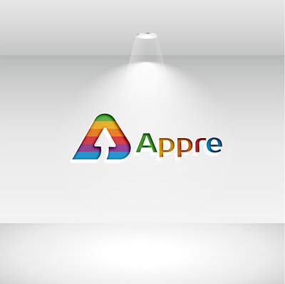 Appre best logo design flat logo flat logo design illustration logo minimal minimalist logo modern logo