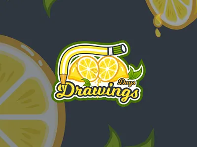 Lemon Logo branding business design drawing food graphic design illustration illustrator lemon logo mascot minimal typography vector vintage