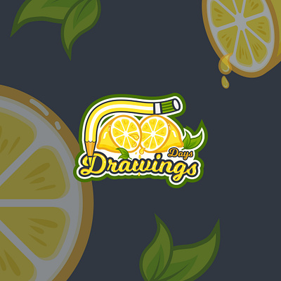 Lemon Logo branding business design drawing food graphic design illustration illustrator lemon logo mascot minimal typography vector vintage