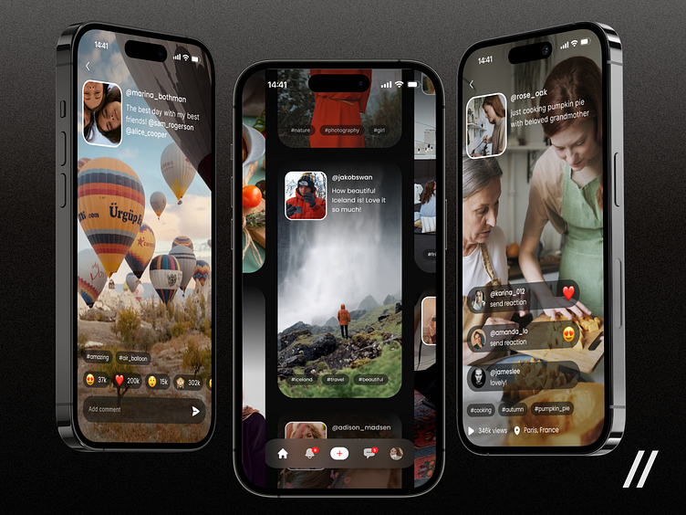 Memories Feed Mobile IOS App by Kristina Spiridonova for Purrweb UI/UX ...