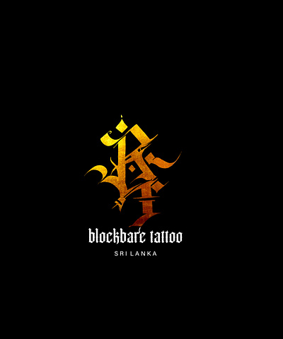 Tattoo Shop LOGO ai art bockbare creative design digitalart gold graphic design illustration logo shop sketching tattoo