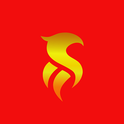 Phoenix design inkscape logo vector