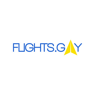 Flights.gay Logo Design - Inclusion LGBT+ branding design graphic design lgbt logo