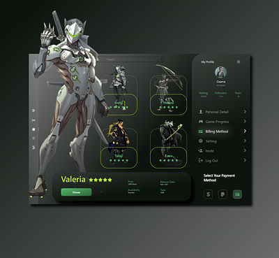 Game UI Design adobe xd app ui figma game design game ui graphic design illustration mobile app design ui ui ux