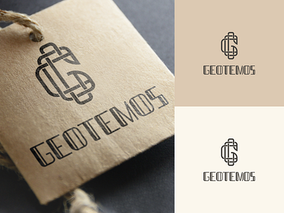 Geotemos branding classic design flat graphic design illustration logo typography vector vintage