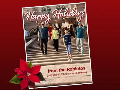 Robleto Christmas Card 2022 branding christmas css personal