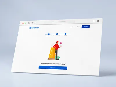 Success Page delivery design shipping success success page ui ui design website