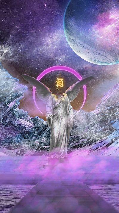 Angel S design digitalimaging graphic design illustration