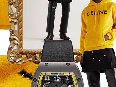 CELINE + RICHARD MILLE content creation design graphic design motion graphics typography