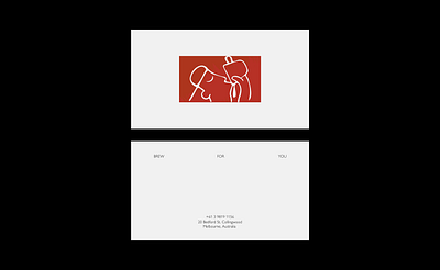 BREWNICE - Business Card Design branding business card card design graphic design illustration logo