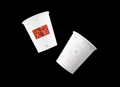 BREWNICE - Cup Design branding coffee design graphic design illustration logo