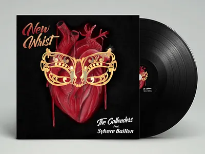 "NEW WRIST" COVER MUSIC beautiful font branding cover album cover cd cover music cover vinyl design digital album font fonts graphic design illustrate illustration itunes love and heartbreak music music album new wrist
