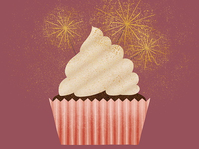 cupcake celebration cupcake cupcake illustration dessert food food illustration illustration