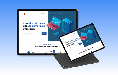 Domain Hosting Website Design ui uiux ux uxresearch website design