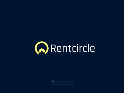 Rentcircle house rental company logo, home icon + circle 2023 logo trend 99 design logo abstract mark brand identity design brand identity guidelines branding circle creative logo full brand identity design graphic design home icon iconic logo international logo design minimal logo minimalist logo rent house company logo rental service simple minimal logo timeless logo