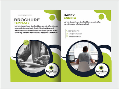 BROCHURE TEMPLATE app banners branding design graphic design illustration logo ui ux vector