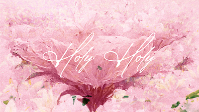Holy Holy II cover design ep graphic design midjourney music visual visual communication