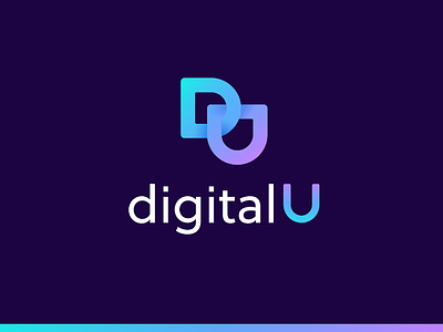 Digital University Branding and Marketing branding design digital learning logo design professional development software
