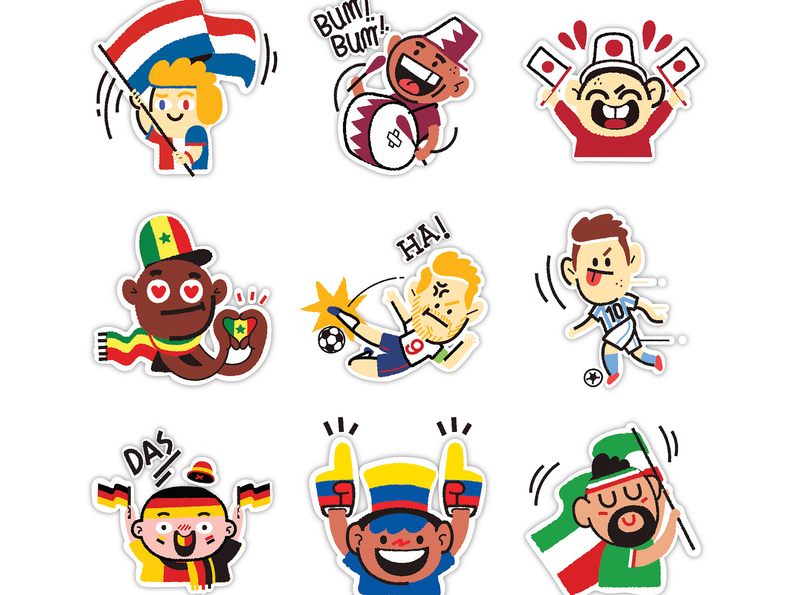fifa world cup stickers