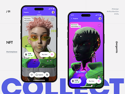 NFT App UI app app ui branding design illustration inspiration logo marketplace ui nft nft app nft app ui nft marketplace nft marketplace ui nft store store ui ui ui design ux ux design web