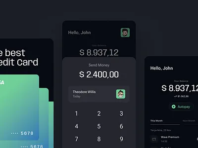 Fintech App banking c6 bank cash credit card fintech mobile moeny nubank