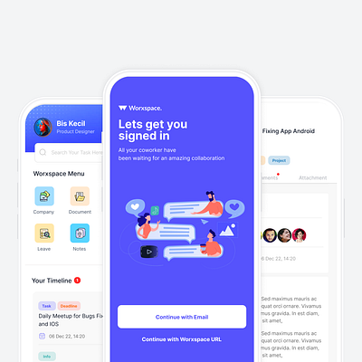 Redesign Project Contest Worxspace app dailyui design homepage design indonesia landing page ui