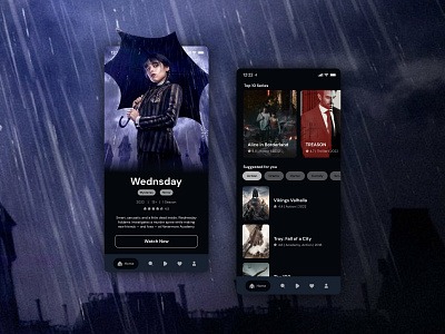 Movie / TV App UIUX app design movie product design tv ui ux