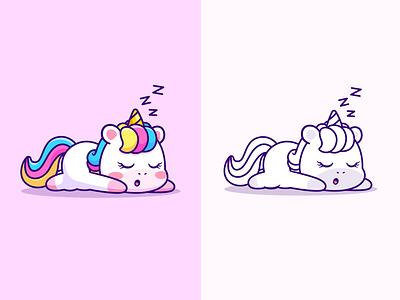 #CatalystTutorial Unicorn Sleeping🦄 activity animals colorful coloring cute dream horse icon illustration lay on logo rainbow sketch sleeping step by step tutorial unicorn