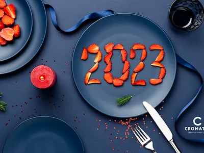 Happy New Year 2023! branding chisinau creative cromatix cromatix creative image lab cromatixlab design illustration logo moldova