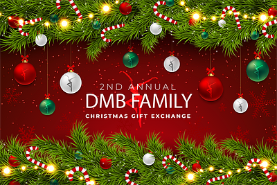 dMbOD - Christmas Gift Exchange Promos branding christmas dave matthews design dmb flyers graphic design illustration logo promos