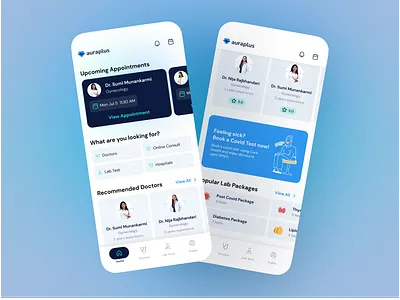 Telemedicine App Concept app design appointment booking design doctor health hospital search madewithfigma medicine mobile design telemedicine ui ux