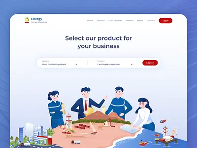 Energy Pioneer Services app branding design drilling gas graphic design illustration industry logo offshore oil oil and gas onshore product rig services ui ux vector well