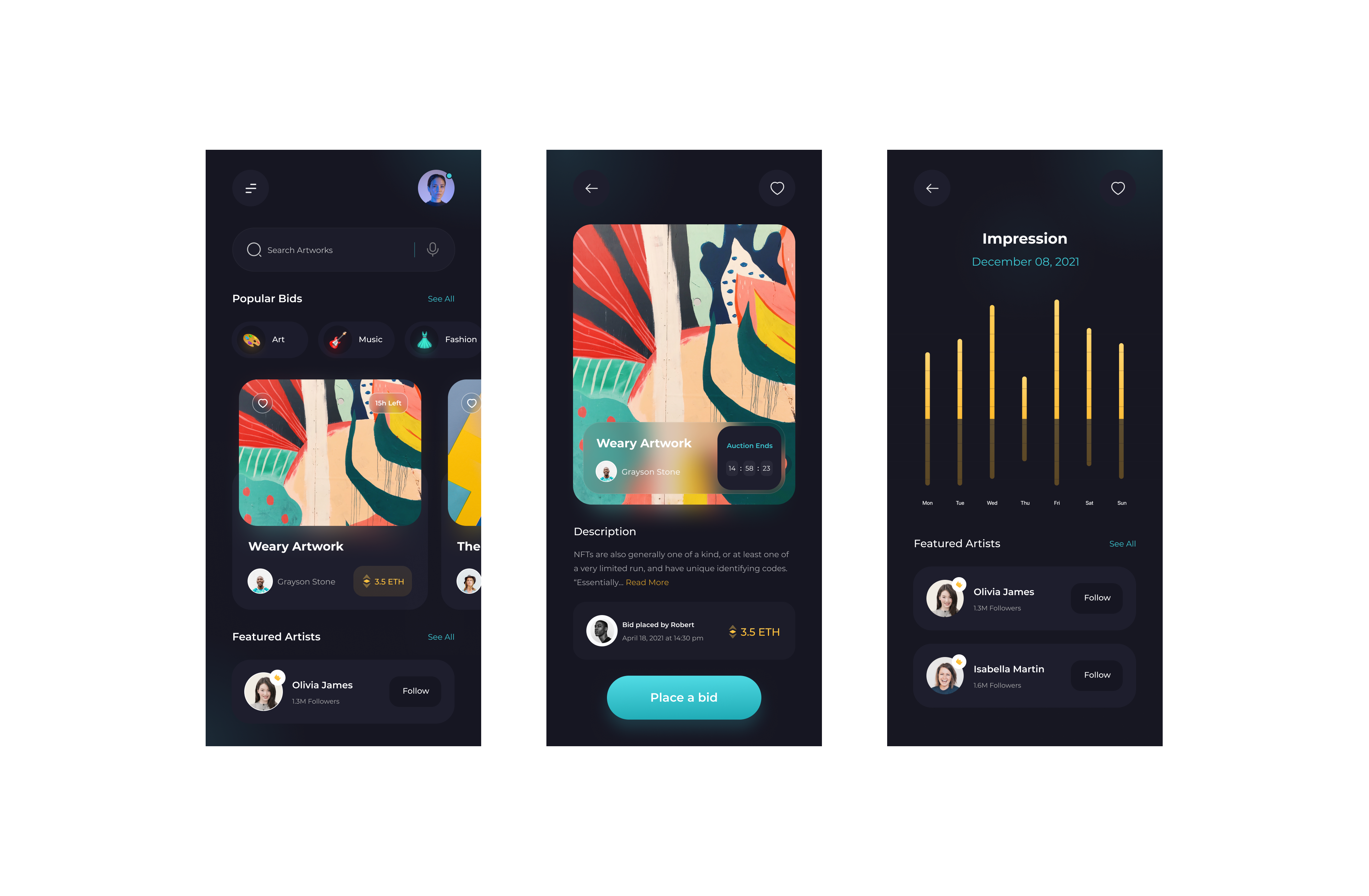 Example of Mobile App Design