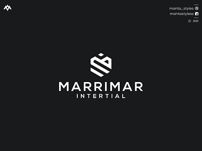 MARRIMAR INTERTIAL app branding design icon illustration im logo letter logo mi logo minimal ui vector