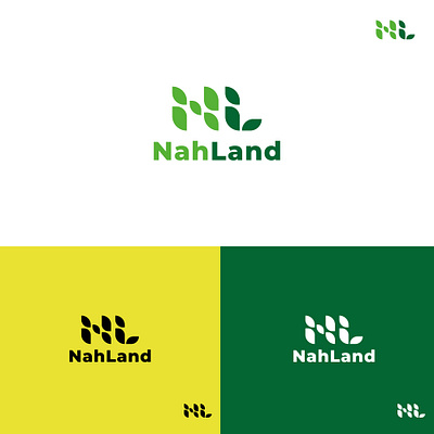 NahLand graphic design logo