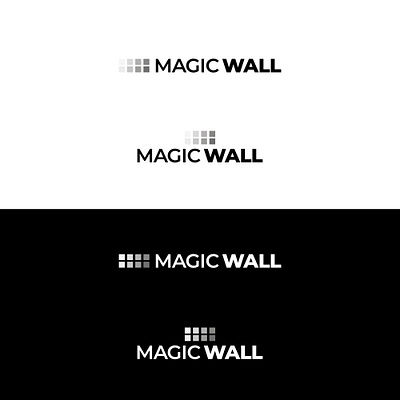 Magic Wall graphic design logo