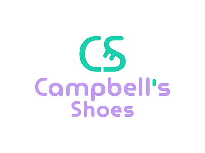 Campbell's shoes brand branding design elegant graphic design illustration logo logotype mark minimalism minimalistic modern shoe shoes sign ukraine ukrainiandesigner