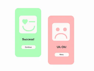 Flash Message design graphic design ui