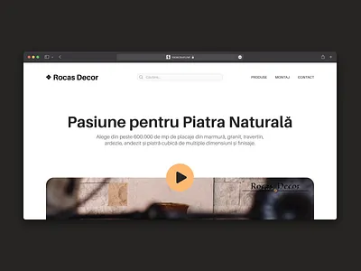 Natural Stone Company - Website Redesign agency branding case study company design graphic design modern natural stone redesign studio ui ux web web design website